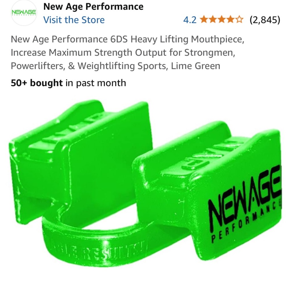 New Age Performance Mouthpiece NEW IN UNOPENED PACKAGE